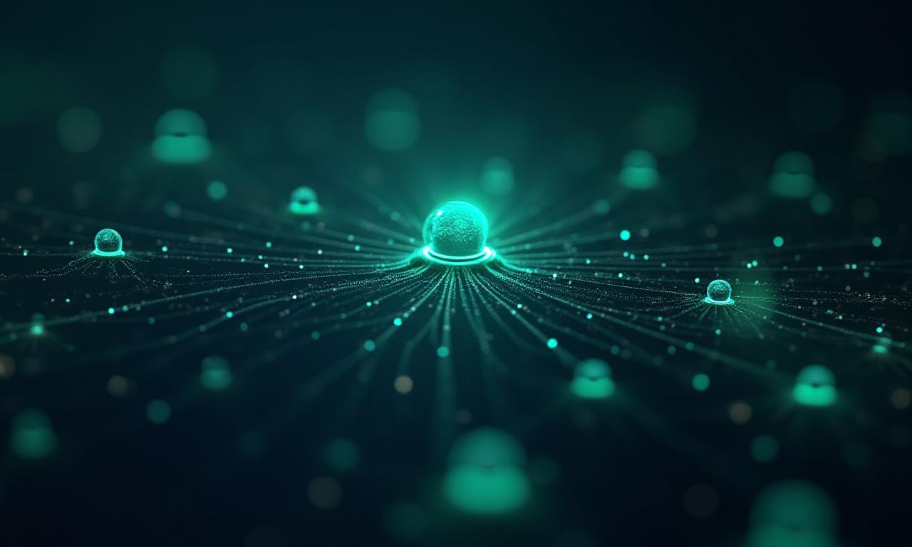 戦略的ビジネスネットワークの抽象的背景